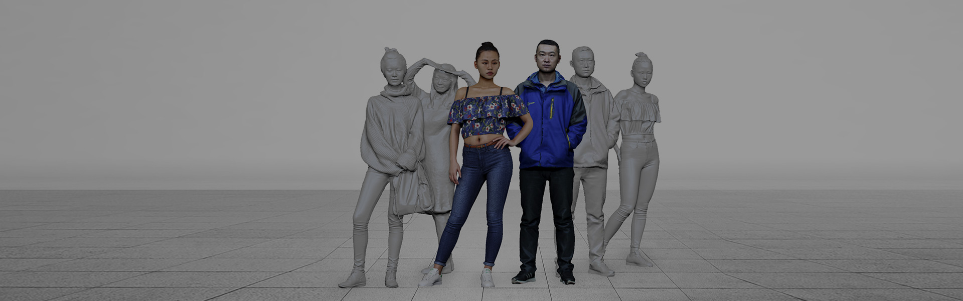 三維人體掃描儀,人體3D建模,三維體型分析,體型體脂分析,運動姿態(tài)矯正