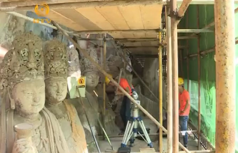 大足臥佛3D掃描保護(hù)工程正式啟動(dòng)
