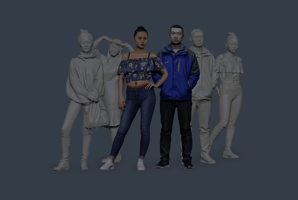 藝考生量體，藝考生形體測(cè)量，3D智能體型測(cè)量，人體三維掃描儀